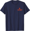 Detroit Baseball Vintage Minimalist Retro Baseball Lover T-Shirt