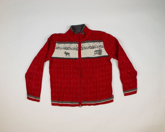 Serene Winter Scene-Small Christmas Sweater