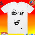 6arelyhuman Digital Dancer Face Card T-shirt