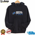 Detroit Lions Mental Health Is Health Football Graphic Shirt