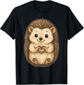 Hedgehog with heart | Sweet hedgehog motif with heart symbol T-Shirt