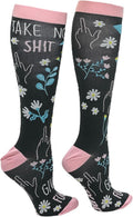 Cute and Funny Compression Socks for Women and Men with Funny Sayings Funny Gift for Casual Wear