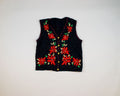 Poinsettias!-Small Christmas Sweater