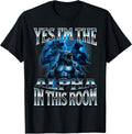 Alpha Wolf Meme Beta Male Funny Embarrassing Cringe Gag Joke T-Shirt