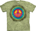 Unisex-Adult Peace Tie Dye