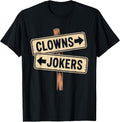 Vintage Direction Clowns to The Left Jokers to The Right T-Shirt