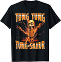Surreal Italian Brainrot Meme Tung Tung Tung Sahur T-Shirt