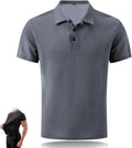 Wearbreeze Shirts for Men, Wearbreeze Polo, Quick Dry Stretch Non-Iron Anti-Wrinkle Shirt Short Sleeve