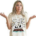 Personalized Funny Mom Shirts, Seagull Mom Custom Kid Names, Gift for Mother's Day