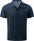 Breeze Polo Shirts for Men,Wearbreeze Shirts for Men,Short Sleeve Stretch Quick Dry Casual Golf Collared Textured Tops