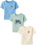 Baby Boys' Graphic T-Shirts (3-Pack)