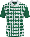 Mens Polo Shirt Short Sleeve Performance Golf Polo Shirts Daily CasualWear