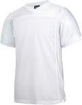 Blank Football Jersey Mesh Athletic Football Shirt Practice Sports Uniform