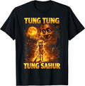 Italian Brainrot Meme Tung Tung Tung Sahur Gifts for Boy Kid T-Shirt