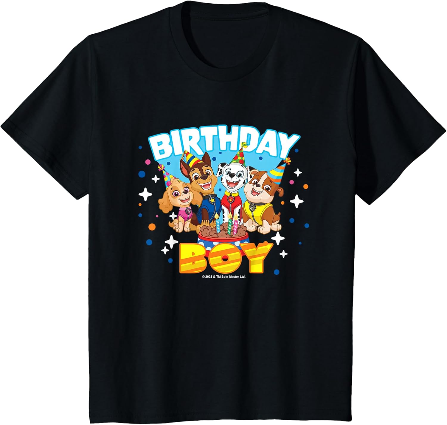 Kids PAW Patrol Birthday Boy Friendly Group Celebration T-Shirt