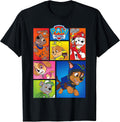 Group Shot of Pups in Shapes T-Shirt