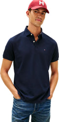 Mens Short Sleeve Cotton Pique Polo Shirt in Regular Fit