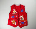 Winter Town-Small Christmas Sweater
