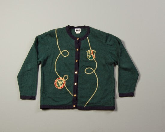 Twisty Times-Large Christmas Sweater