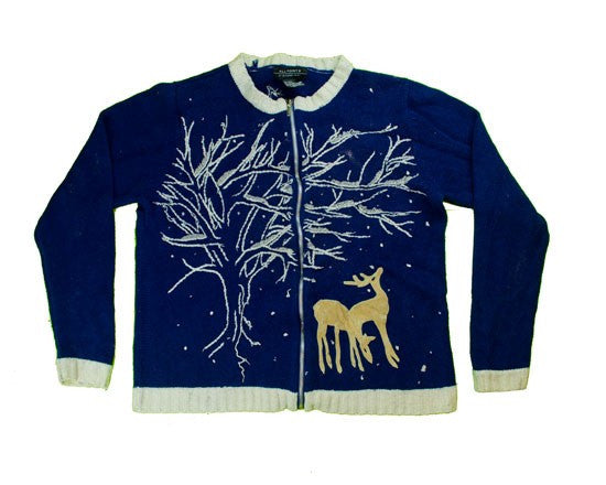 Under The Old Oak Tree-Small Christmas Sweater