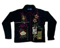Touches Of Purple-Small Christmas Sweater