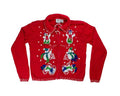 Snow Ball Fight-Kids Christmas Sweater