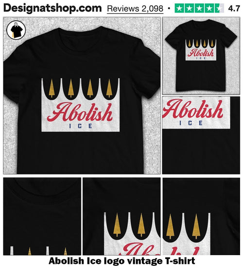 Abolish Ice logo vintage shirt