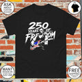 Abraham Lincoln playing guitar 250 Years of Freedom American flag shirt
