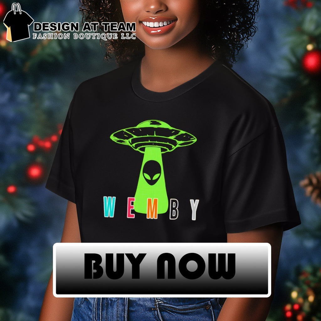 Alien UFO Victor Wembanyama Wemby San Antonio Spurs Basketball NBA Finals Game Day 2026 shirt