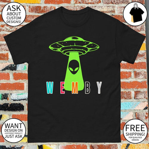 Alien UFO Victor Wembanyama Wemby San Antonio Spurs Basketball NBA Finals Game Day 2026 shirt