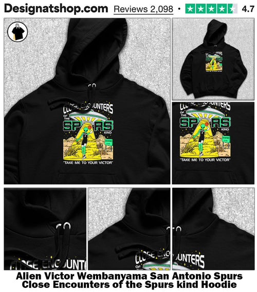 Alien Victor Wembanyama San Antonio Spurs Close Encounters of the Spurs kind shirt