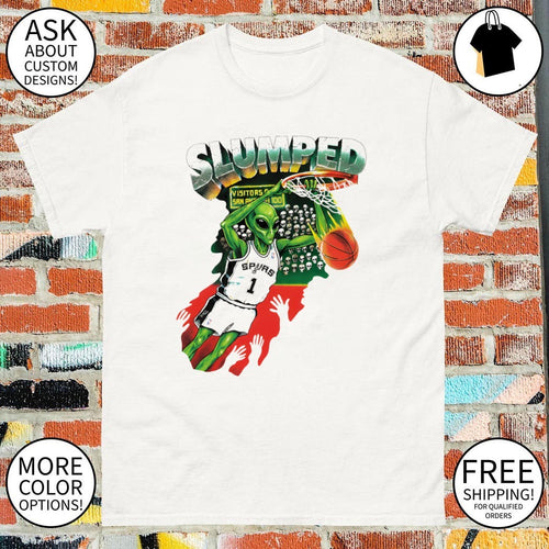 Alien Wemby San Antonio Spurs Slumped Basketball NBA 2026 shirt