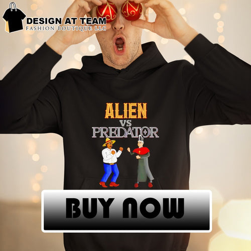 Alien vs Predator Sombrero and Pope 2026 vintage shirt