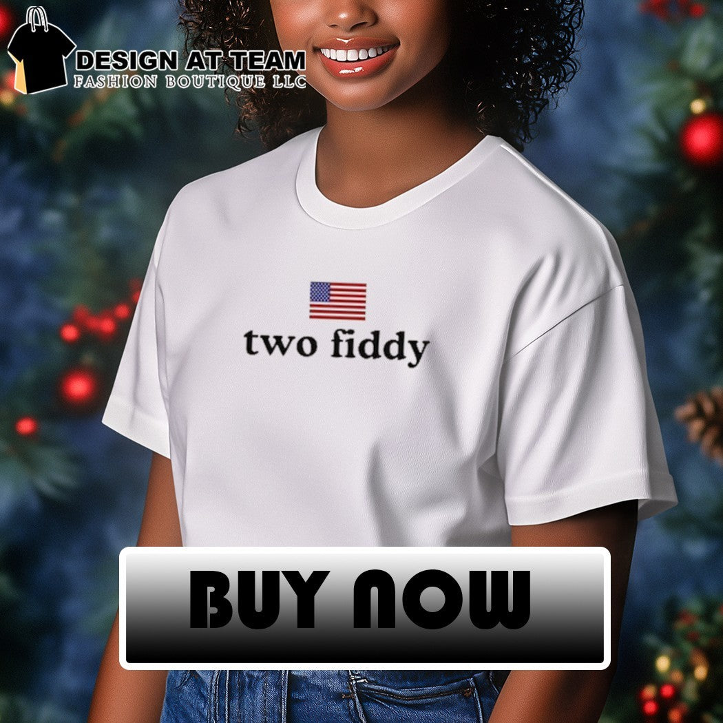 American flag two fiddy shirt