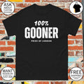 Arsenal FC Gooner 100% AFC Gunners Pride of London shirt