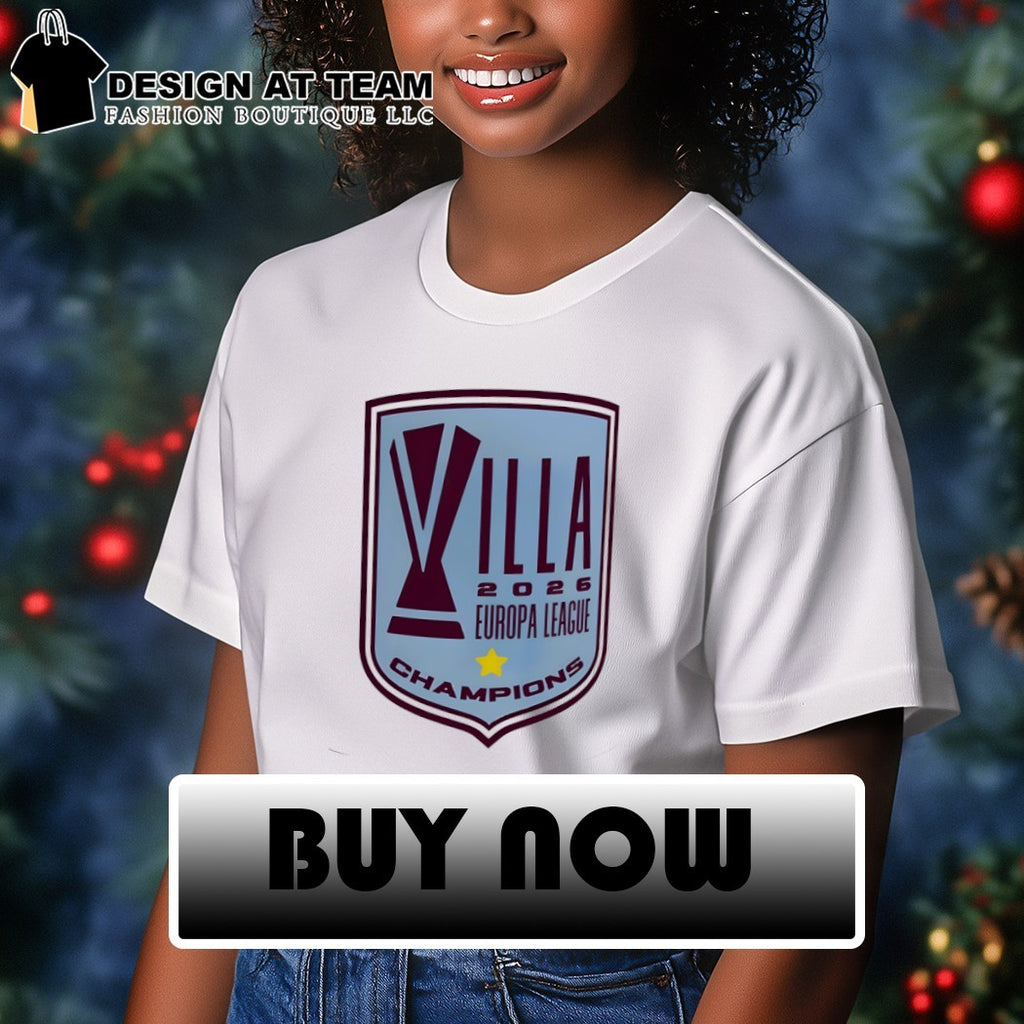 Aston Villa FC Europa League Champions 2026 shirt