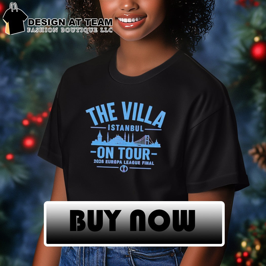 Aston Villa FC The Villa Istanbul on Tour 2026 Europa League Final shirt