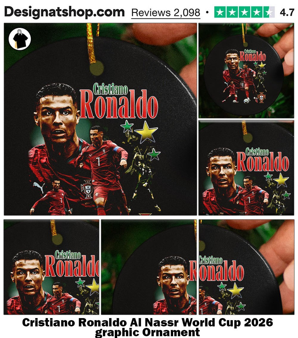 Cristiano Ronaldo Al Nassr World Cup 2026 graphic shirt