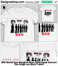 BTS World Tour Bangtan Boys 2026 Kpop Concert The Kings are Back shirt