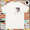 Bass fish American flag Patriotic America 250th 1776 2026 shirt