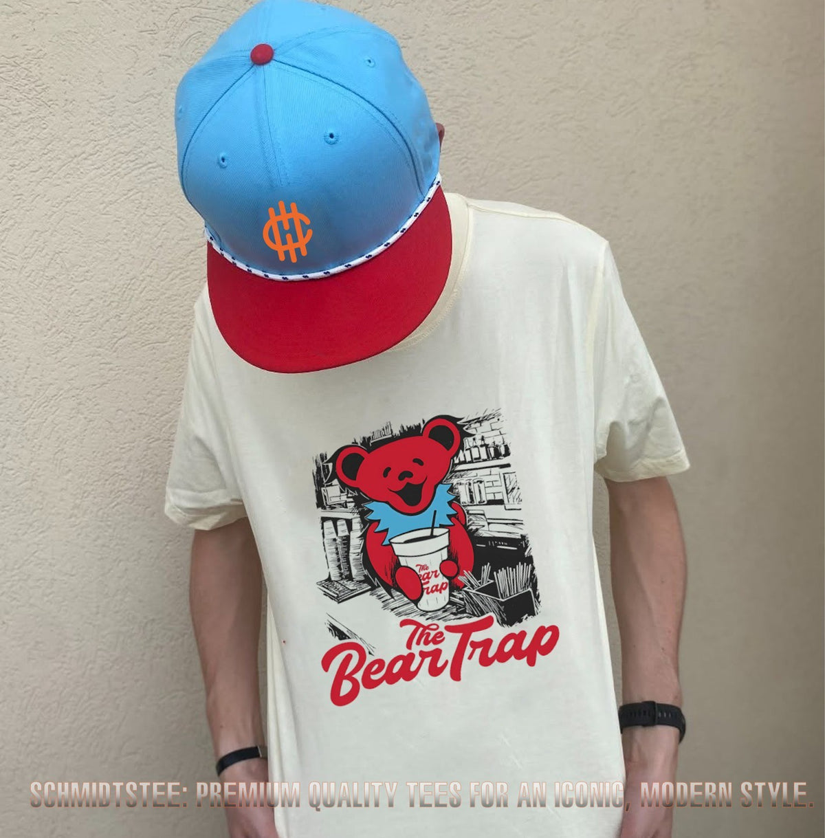 Bear Trap Bartending Bear Grateful Dead Style Dancing Bear shirt