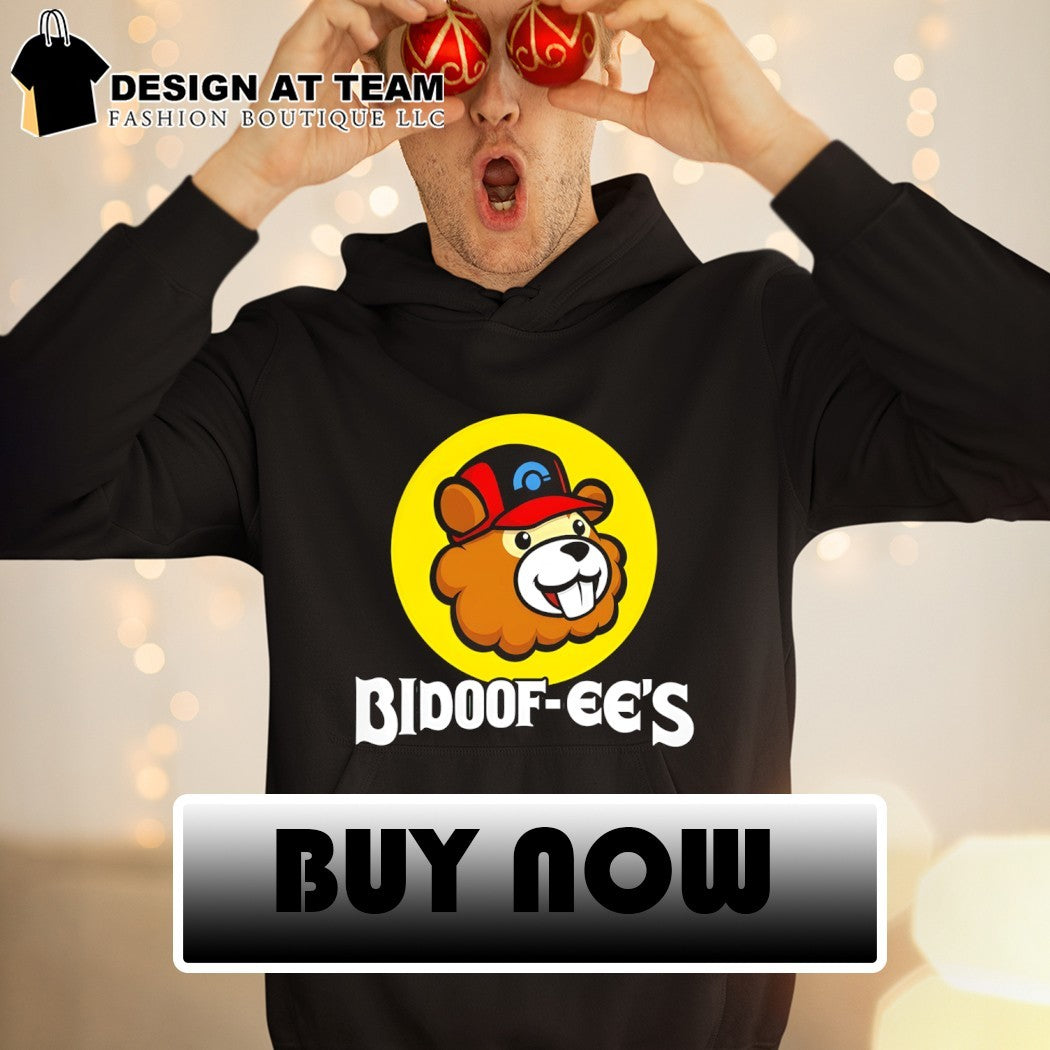 Bidoof Ee’s Bidoof Buc-Ee’s parody logo shirt