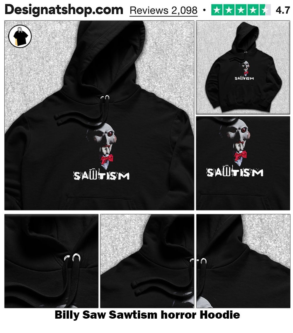 Billy Saw Autism Sawtism horror shirt