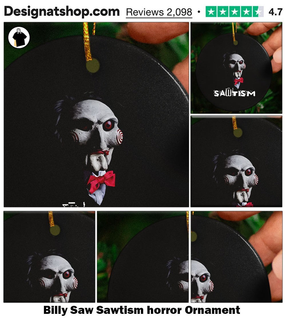 Billy Saw Autism Sawtism horror shirt
