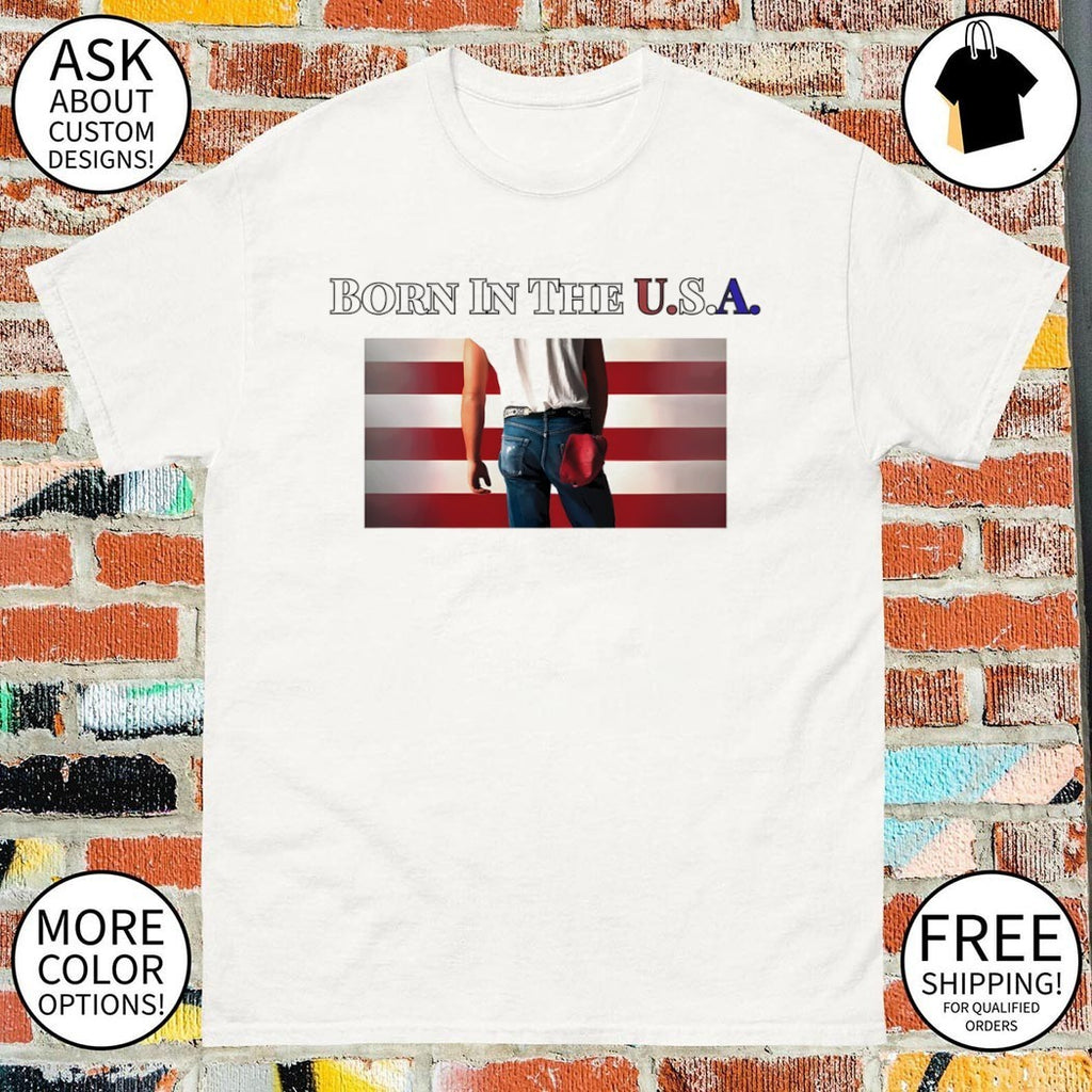 Born in the USA Bruce Springsteen 4th of July America shirt