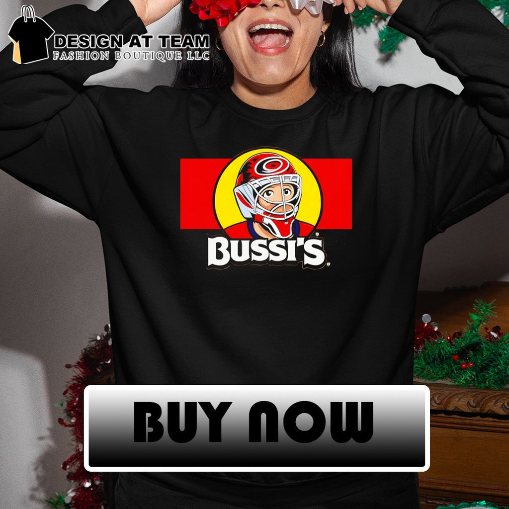Brandon Bussi Bussi’s Goalie Carolina Hurricanes Hockey NHL 2026 shirt