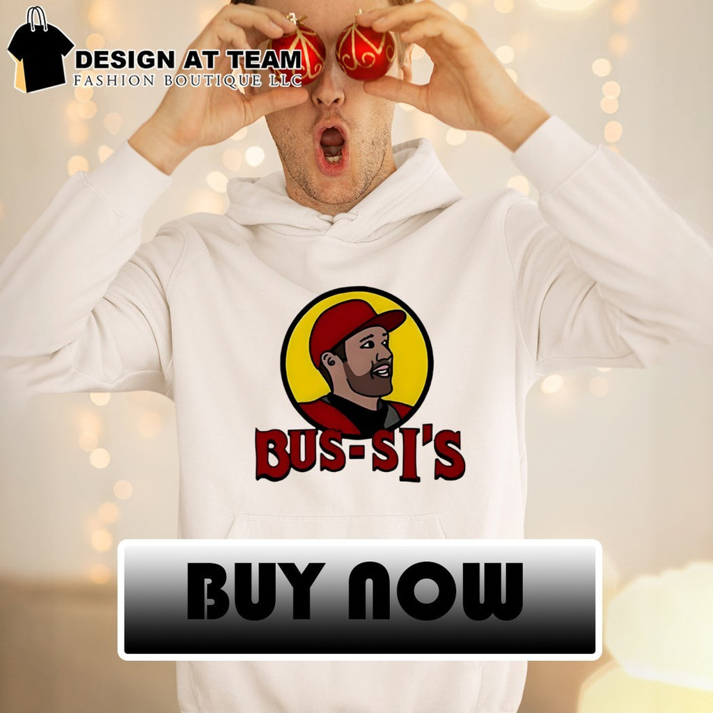 Brandon Bussi Carolina Hurricanes Bus-si’s Buc-ees parody logo shirt