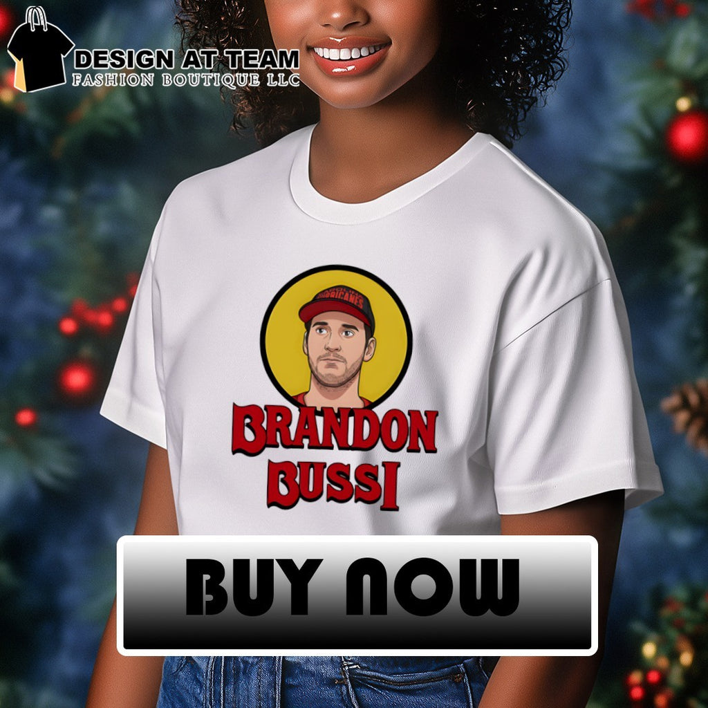 Brandon Bussi Carolina Hurricanes Hockey Carolina Portrait NHL 2026 shirt
