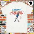 Brice Turang Milwaukee Brewers Slugger Swing Number MLB Baseball 2026 shirt