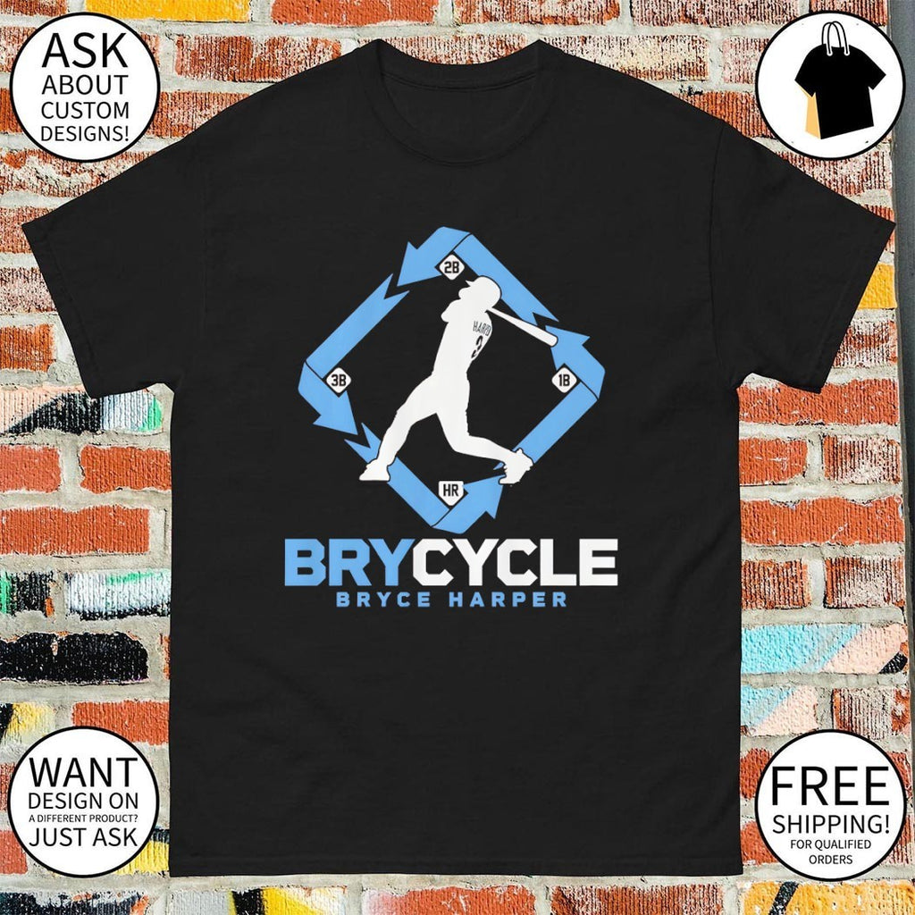 Bryce Harper BryCycle Philadelphia Phillies Baseball MLB 2026 shirt